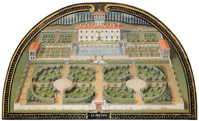 Villa Medicea La Petraia (medeltida kärna, säte för familjen Brunelleschi; 1575–89 för Ferdinando I av Giusto Utens