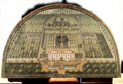 Slottsby av Giusto Utens (1500-talet). av Giusto Utens