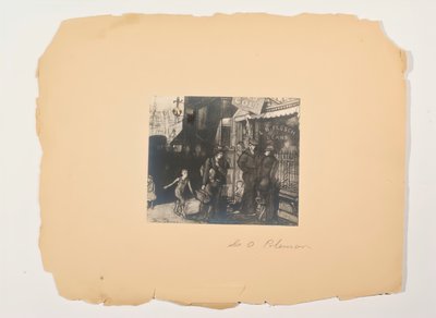 Scener ur folkets liv, Portfolio Untitled, c. 1905-1906. av Glenn O Coleman