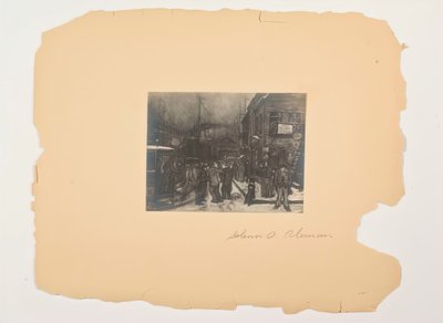 Scener ur folkets liv, Portfolio Untitled, c. 1905-1906. av Glenn O Coleman