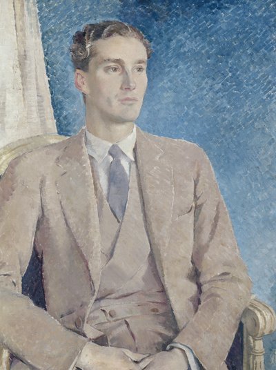 Porträtt av Patrick Buchan-Hepburn, Lord Hailes, 1934 av Glyn Warren Philpot