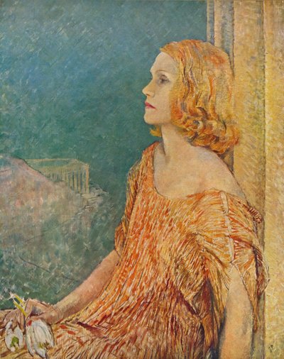 The Lady Melchett, 1935 av Glyn Warren Philpot