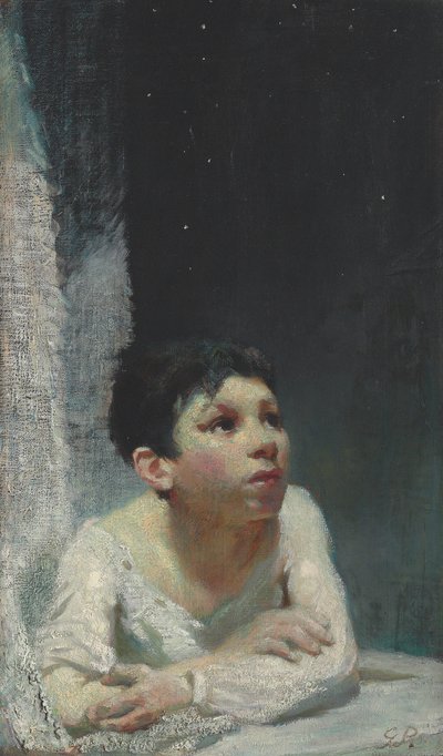Den lille spanjoren, ca. 1909 (olja på duk) av Glyn Warren Philpot