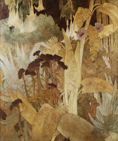 Tropisk trädgård av Glyn Warren Philpot