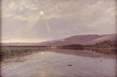 En sjö i Himmelbjergdistriktet, Jylland av Godfred Christensen