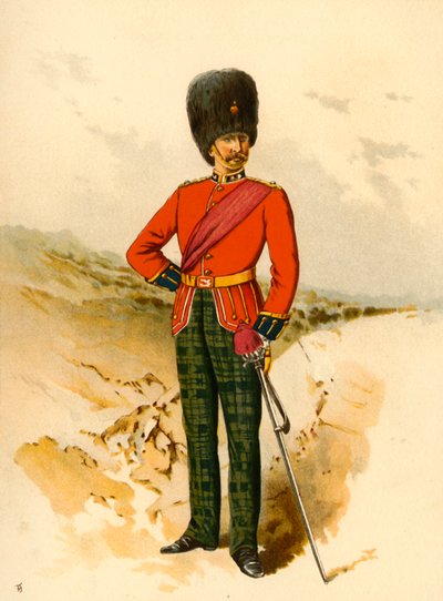 Den 21:a - Royal Scots Fusiliers, 1890. av Godfrey Douglas Giles