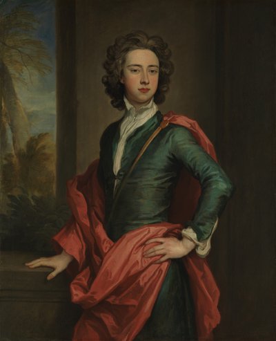 Charles Beauclerk 1670-1726, hertig av St. Albans, ca. 1690-95. av Godfrey Kneller
