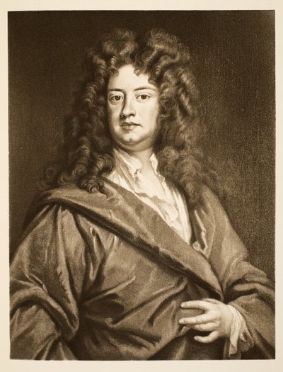Charles Montagu, Earl of Halifax, pub. 1902 (kollotyp) av Godfrey Kneller