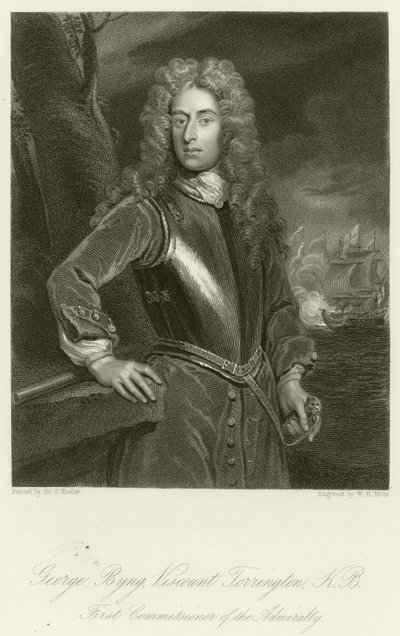 George Byng av Godfrey Kneller