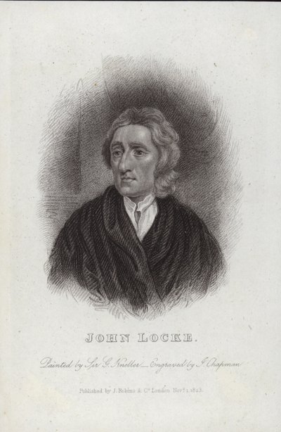 John Locke av Godfrey Kneller
