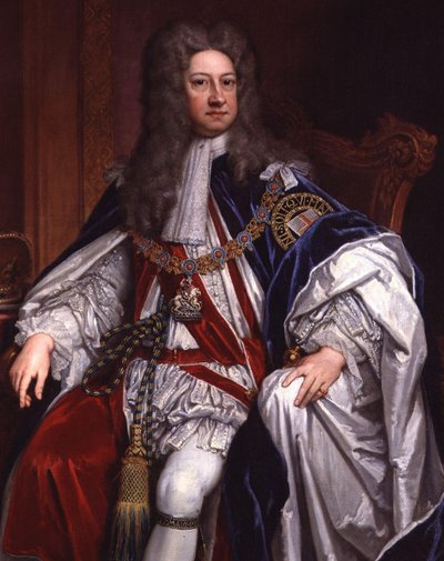 Kung George I av Godfrey Kneller