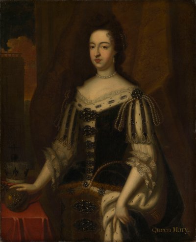 Maria II (1662-1694), slutet av 1600-talet (olja på duk) av Godfrey Kneller