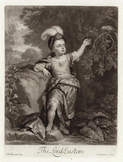Porträtt av Charles Fitzroy av Godfrey Kneller