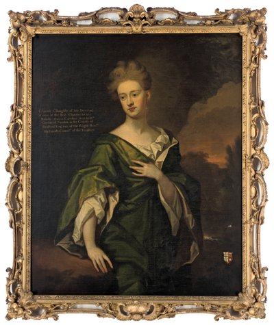 Porträtt av Charlotte Clayton av Godfrey Kneller