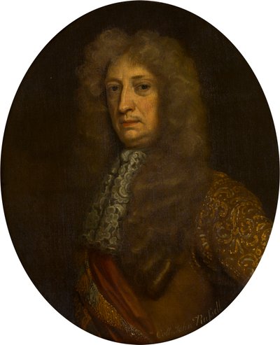 Porträtt av överste den Hon. John Russell (1620-1681), ca 1646-81 (olja på duk) av Godfrey Kneller
