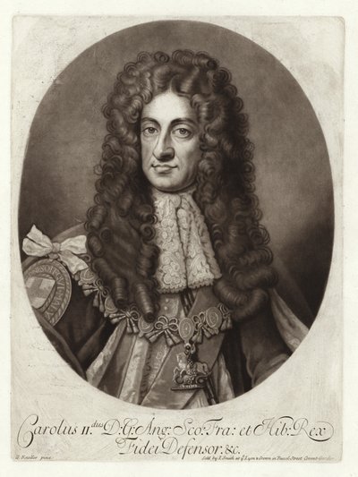 Porträtt av kung Karl II av Godfrey Kneller