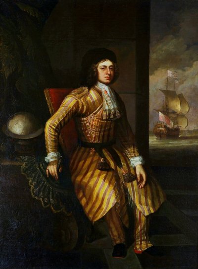 Porträtt av en resenär. av Godfrey Kneller