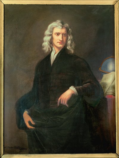 Sir Isaac Newton (målning) av Godfrey Kneller