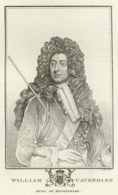William Cavendish, hertig av Devonshire av Godfrey Kneller