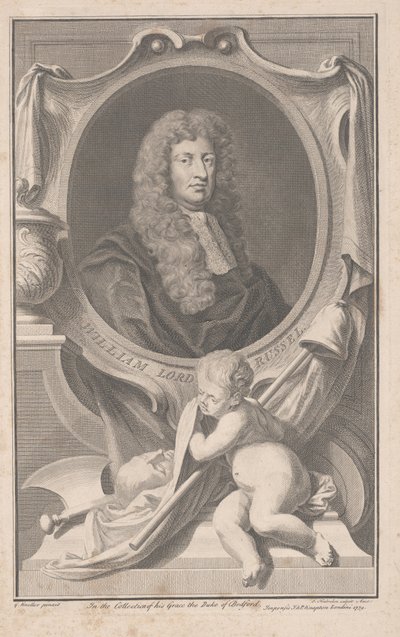 William Lord Russel av Godfrey Kneller
