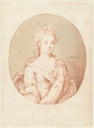 Byst av en ung kvinna av Godfried Schalcken