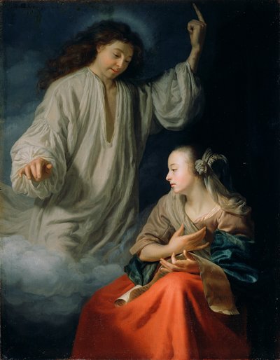Bebådelsen av Godfried Schalcken