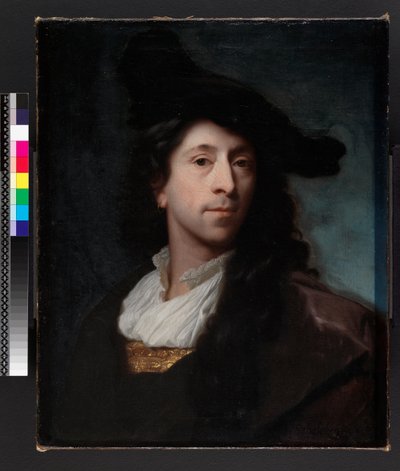 Självporträtt, före 1706 av Godfried Schalcken