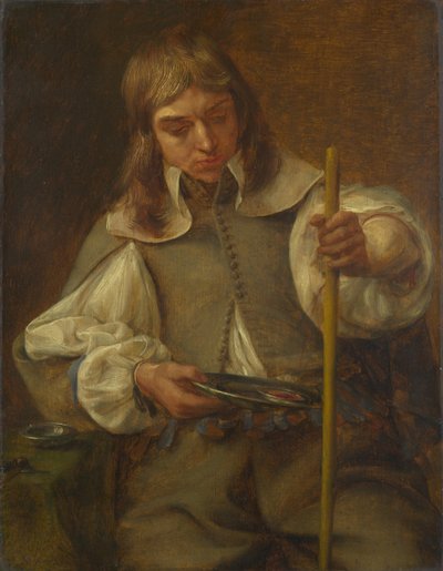 Rör. Från serien The Five Senses, före 1661. av Gonzales Coques