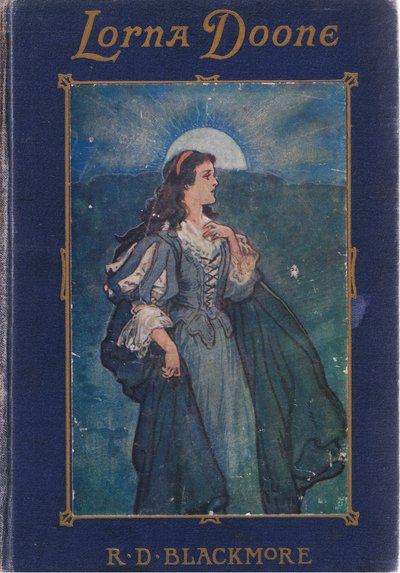 Motiv på framsidan av omslaget, från Lorna Doone, utgiven av W & R Chambers Ltd. av Gordon Frederick Browne