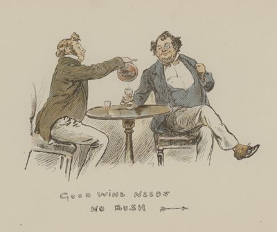 Bra vin behöver ingen buske av Gordon Frederick Browne