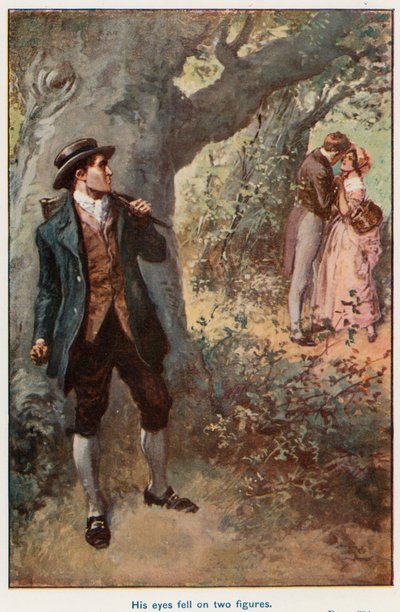 Illustration för Adam Bede av Gordon Frederick Browne
