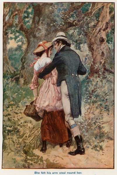 Illustration för Adam Bede av Gordon Frederick Browne