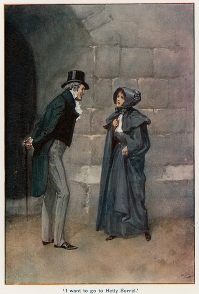 Illustration för Adam Bede av Gordon Frederick Browne