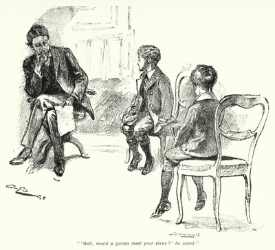 Illustration till The Story of the Treasure Seekers av E Nesbit (litho) av Gordon Frederick Browne
