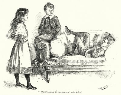 Illustration till The Story of the Treasure Seekers av E Nesbit (litho) av Gordon Frederick Browne