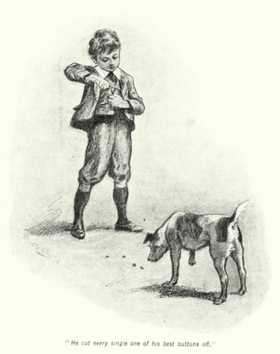 Illustration till The Story of the Treasure Seekers av E Nesbit (litho) av Gordon Frederick Browne