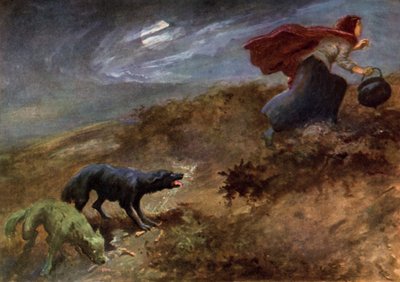 Illustration för Sagan om kitteln av Gordon Frederick Browne