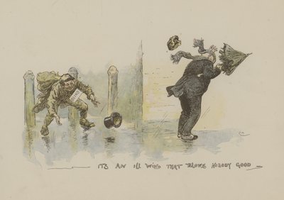 Det är en dålig vind som inte blåser någon bra av Gordon Frederick Browne