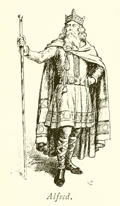 kung Alfred den store av Gordon Frederick Browne
