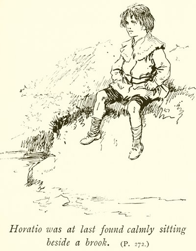 Nelson som pojke av Gordon Frederick Browne