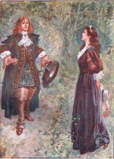"Nu gillar jag din kusin?", från Lorna Doone pub.by W & R Chambers Ltd, 1921 av Gordon Frederick Browne