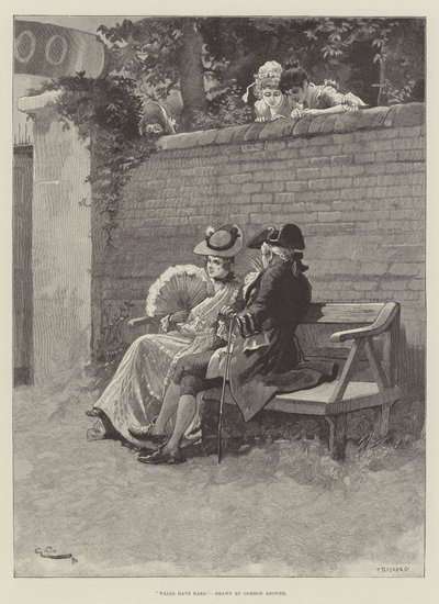 Väggar har öron av Gordon Frederick Browne