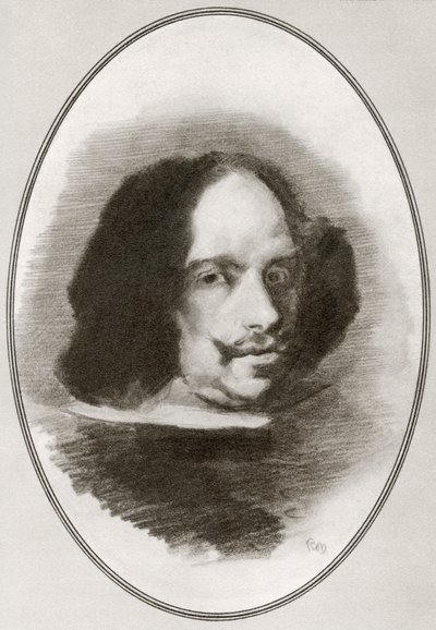 Diego Rodriguez de Silva y Velazquez, från Living Biographys of Great Painters av Gordon Ross