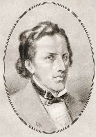 Frederic Francois Chopin, från Living Biographys of Great Composers av Gordon Ross