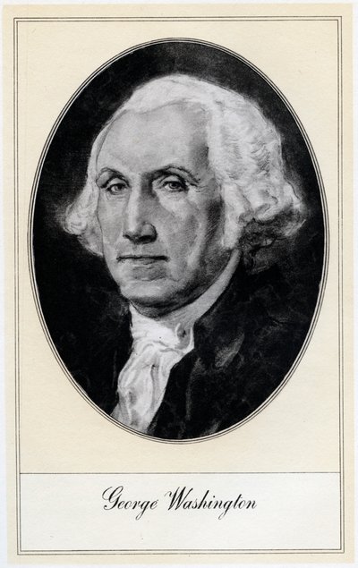 George Washington, USA:s första president, tidigt 1900-tal. av Gordon Ross