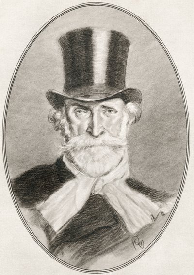 Giuseppe Fortunino Francesco Verdi, från Living Biographies of Great Composers av Gordon Ross