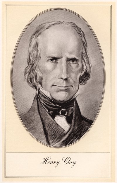 Henry Clay, ledande amerikansk statsman och talare, tidigt 1900-tal av Gordon Ross
