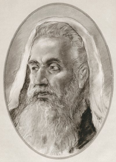 Jesaja, judisk profet från 800-talet f.Kr., från Levande biografier om religiösa ledare av Gordon Ross