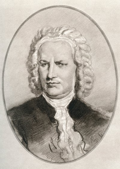 Johann Sebastian Bach, från Living Biographies of Great Composers av Gordon Ross