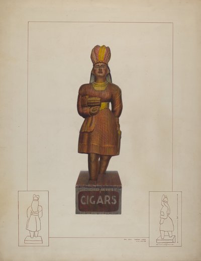 Cigarrbutik indisk av Gordon Saltar and Edward L. Loper